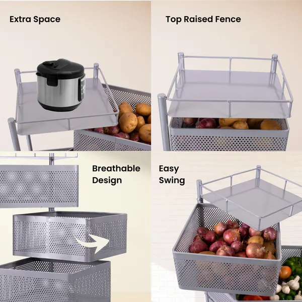 Silver_Kitchen_Storage_Rack_|_Revolving_Vegetable_Rack_|_Square_Multipurpose_Storage_Trolley_With_Wheels_5_Layer_Silver