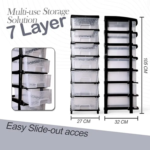 Transparent_High_Density_Plastic_Movable_Storage_Cabinet_For_Kids_And_Adults_With_Multipurpose_And_Versatile_Organizer_Ideal_For_Kids_-_7_Layer