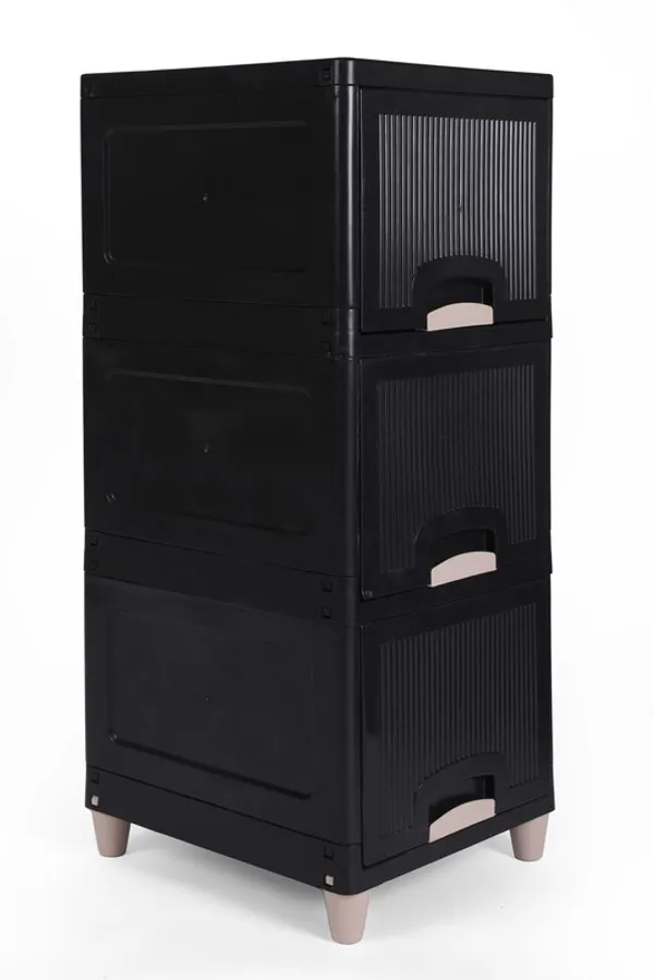 Black_Plastic_Modular_Drawer_Storage_Chest_Of_Drawers_Organizer_Storage_Box,_Large_Stomo_Racks_For_Multipurpose_Black_3_Xl