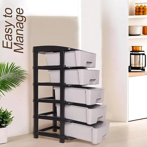 Stone_High_Density_Plastic_Movable_Storage_Cabinet_For_Kids_And_Adults_With_Multipurpose_And_Versatile_Organizer_Ideal_For_Kids_-_5_Layer