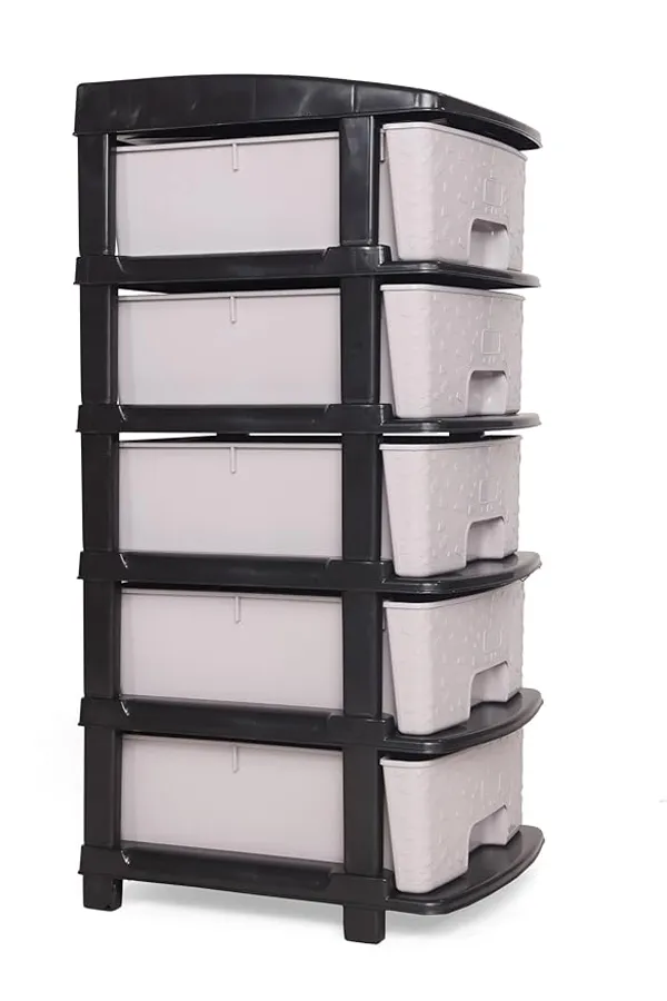 Stone_High_Density_Plastic_Movable_Storage_Cabinet_For_Kids_And_Adults_With_Multipurpose_And_Versatile_Organizer_Ideal_For_Kids_-_5_Layer