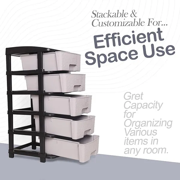 Stone_High_Density_Plastic_Movable_Storage_Cabinet_For_Kids_And_Adults_With_Multipurpose_And_Versatile_Organizer_Ideal_For_Kids_-_5_Layer
