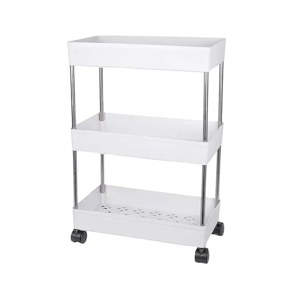 White_Multipurpose_Fruits_And_Vegetable_Stand_/_Kitchen_Trolley_With_Wheels_-_3