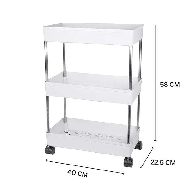 White_Multipurpose_Fruits_And_Vegetable_Stand_/_Kitchen_Trolley_With_Wheels_-_3
