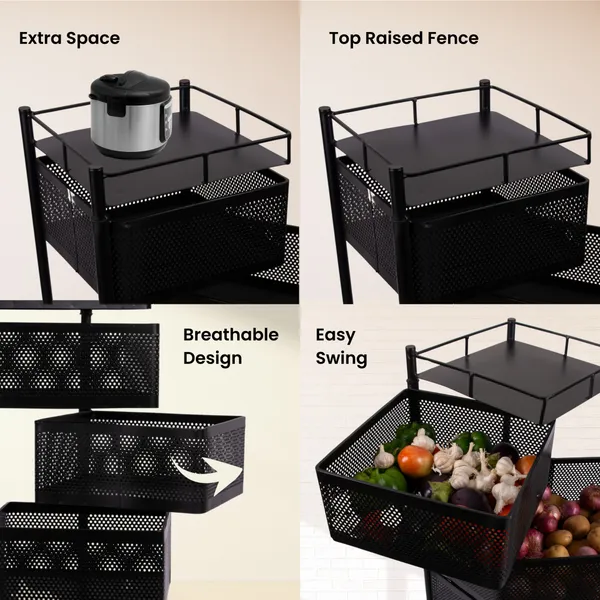 Black_Kitchen_Storage_Rack_|_Revolving_Vegetable_Rack_|_Square_Multipurpose_Storage_Trolley_With_Wheels_5_Layer_Black