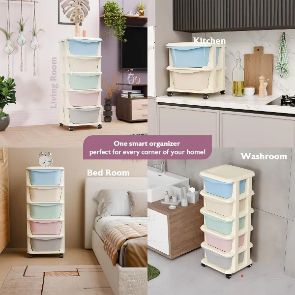 Multicolor_Modular_Drawer_Storage_Organizer_/_Plastic_Chest_Of_Drawers_For_Kitchen_Storage_Cabinet