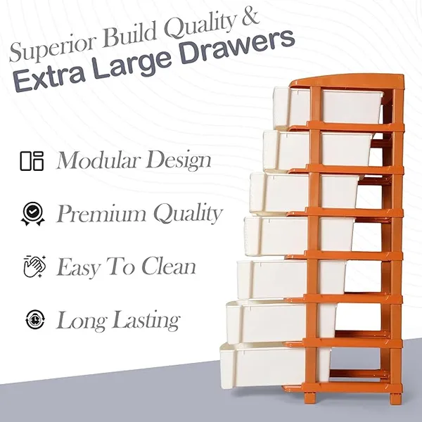 White_And_Gold_High_Density_Plastic_Movable_Storage_Cabinet_For_Kids_And_Adults_With_Multipurpose_And_Versatile_Organizer_Ideal_For_Kids_-_7_Layer