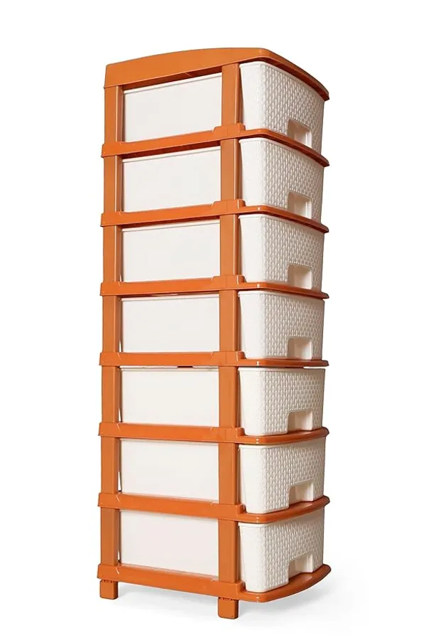 White_And_Gold_High_Density_Plastic_Movable_Storage_Cabinet_For_Kids_And_Adults_With_Multipurpose_And_Versatile_Organizer_Ideal_For_Kids_-_7_Layer