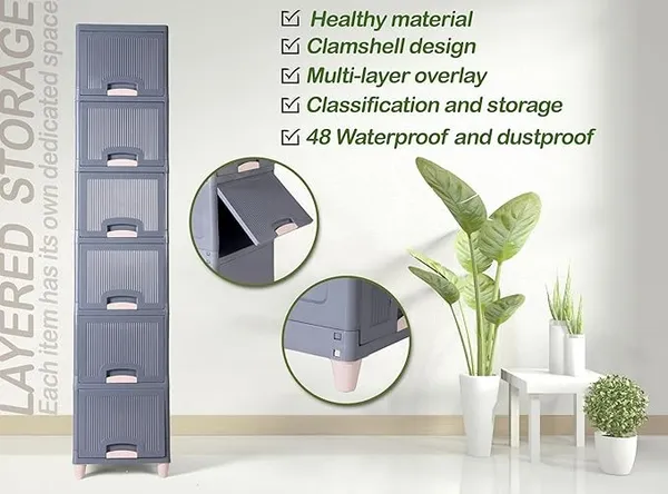 Grey_Plastic_Modular_Drawer_Storage_Chest_Of_Drawers_Organizer_Storage_Box,_Large_Stomo_Racks_For_Multipurpose_6_Xl