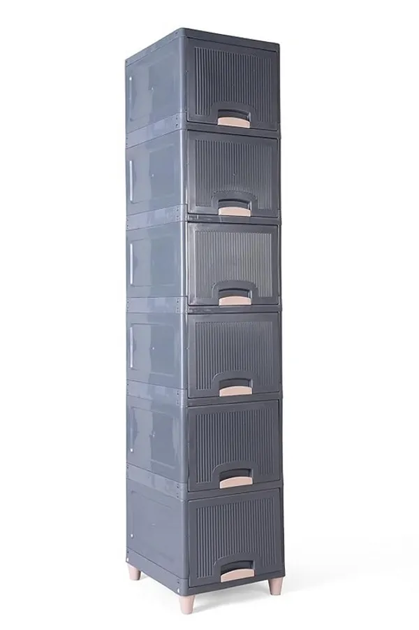 Grey_Plastic_Modular_Drawer_Storage_Chest_Of_Drawers_Organizer_Storage_Box,_Large_Stomo_Racks_For_Multipurpose_6_Xl