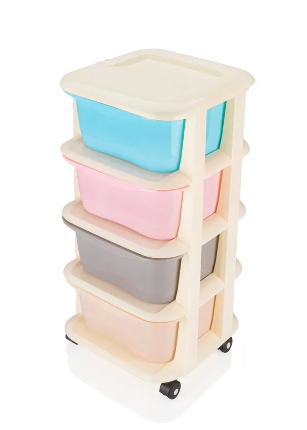 Multicolor_Modular_Drawer_Storage_Organizer_/_Plastic_Chest_Of_Drawers_For_Kitchen_Storage_Cabinet
