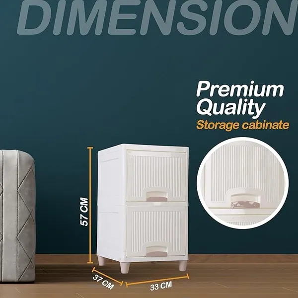 White_Plastic_Modular_Drawer_Storage_Chest_Of_Drawers_Organizer_Storage_Box,_Large_Stomo_Racks_For_Multipurpose_White_2_Xl