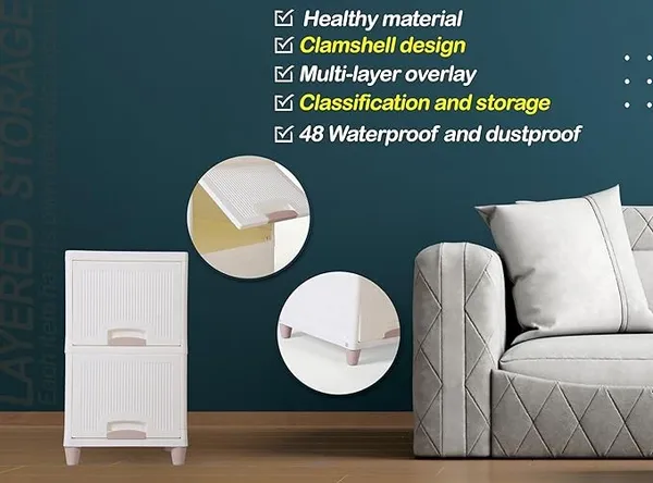 White_Plastic_Modular_Drawer_Storage_Chest_Of_Drawers_Organizer_Storage_Box,_Large_Stomo_Racks_For_Multipurpose_White_2_Xl