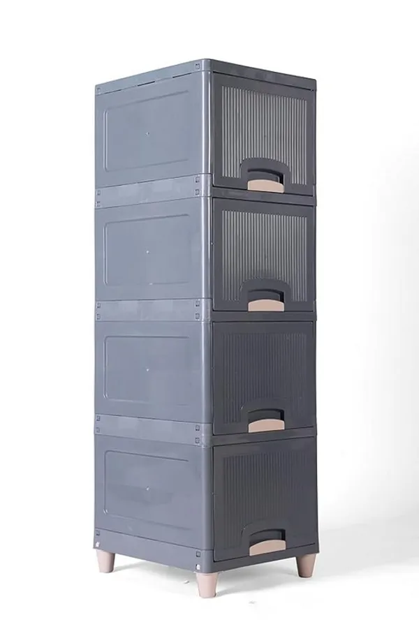 Grey_Plastic_Modular_Drawer_Storage_Chest_Of_Drawers_Organizer_Storage_Box,_Large_Stomo_Racks_For_Multipurpose_4_Xl