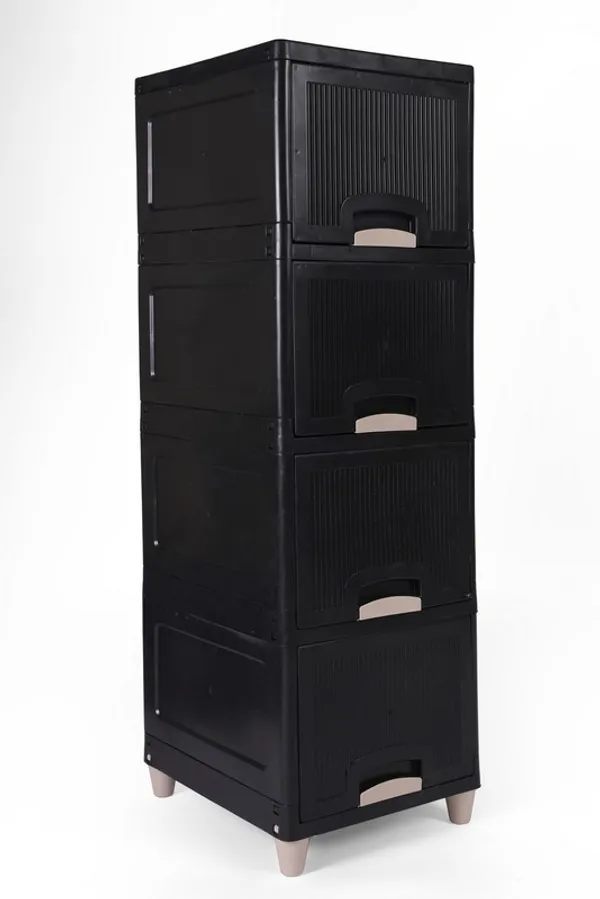 Black_Plastic_Modular_Drawer_Storage_Chest_Of_Drawers_Organizer_Storage_Box,_Large_Stomo_Racks_For_Multipurpose_4_Xl