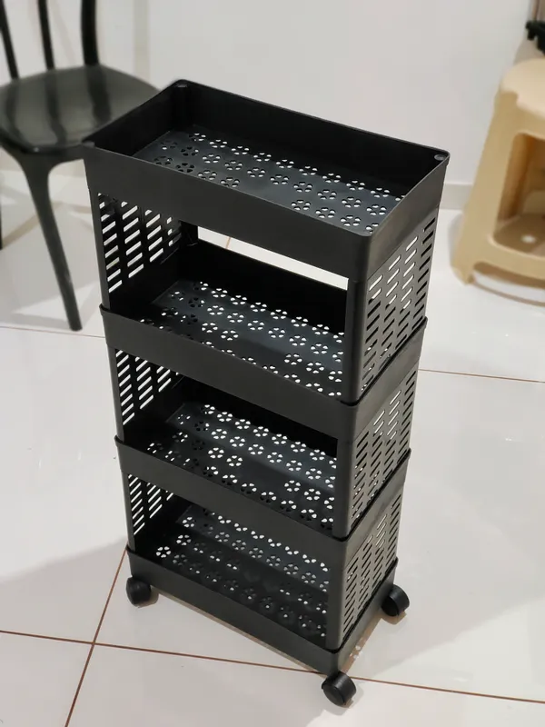 Black_Multipurpose_Fruits_And_Vegetable_Stand_/_Kitchen_Trolley_With_Wheels_-_4