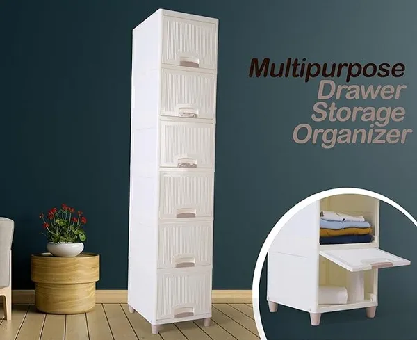 White_Plastic_Modular_Drawer_Storage_Chest_Of_Drawers_Organizer_Storage_Box,_Large_Stomo_Racks_For_Multipurpose_6_Xl