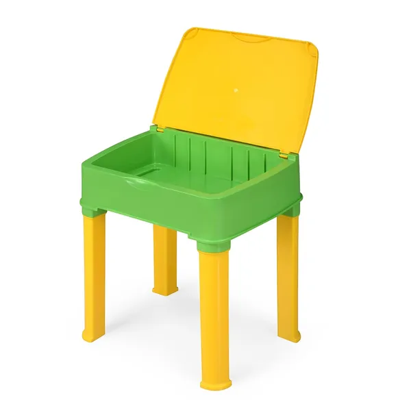 Yellow_Kids_Functional_Desk_Chair_Set_3-12_Years_Boys_Girls_/_Kids_Study_Table_With_Bookholder