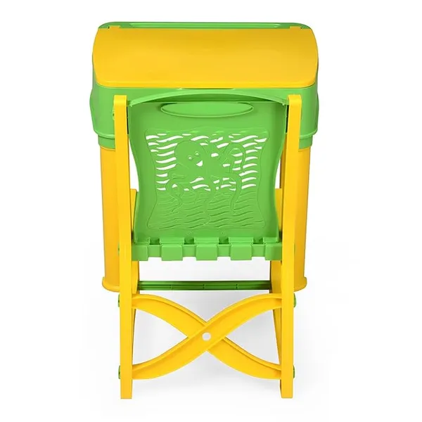 Yellow_Kids_Functional_Desk_Chair_Set_3-12_Years_Boys_Girls_/_Kids_Study_Table_With_Bookholder