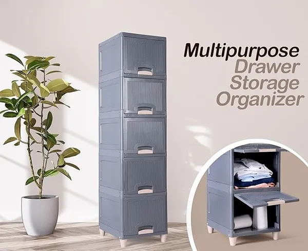 Grey_Plastic_Modular_Drawer_Storage_Chest_Of_Drawers_Organizer_Storage_Box,_Large_Stomo_Racks_For_Multipurpose_5_Xl
