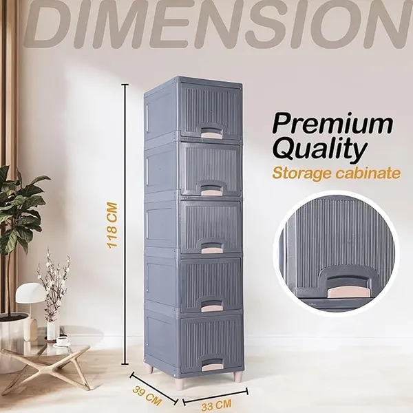 Grey_Plastic_Modular_Drawer_Storage_Chest_Of_Drawers_Organizer_Storage_Box,_Large_Stomo_Racks_For_Multipurpose_5_Xl