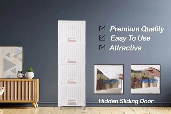 White_Plastic_Modular_Drawer_Storage_Chest_Of_Drawers_Organizer_Storage_Box,_Large_Stomo_Racks_For_Multipurpose_4_Xl