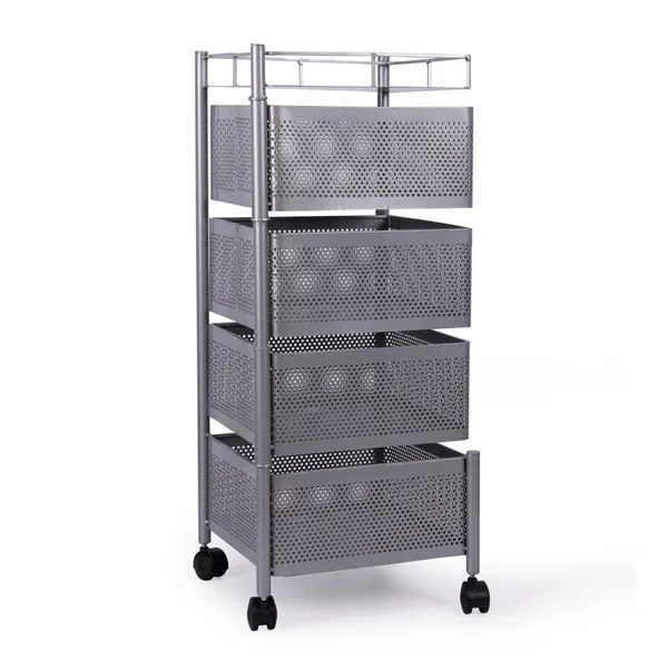 Silver_Kitchen_Storage_Rack_|_Revolving_Vegetable_Rack_|_Square_Multipurpose_Storage_Trolley_With_Wheels_4_Layer_Silver