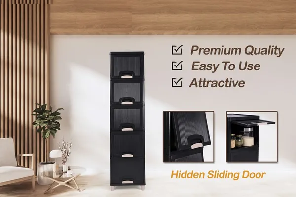 Black_Plastic_Modular_Drawer_Storage_Chest_Of_Drawers_Organizer_Storage_Box,_Large_Stomo_Racks_For_Multipurpose_5_Xl