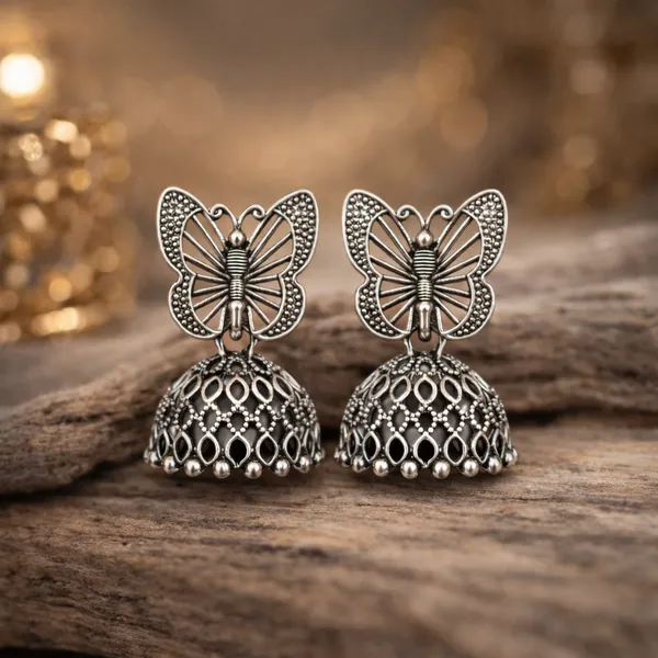 Silver_Elegant_Design_Alloy_Earrings_Set_Of_16_For_Women