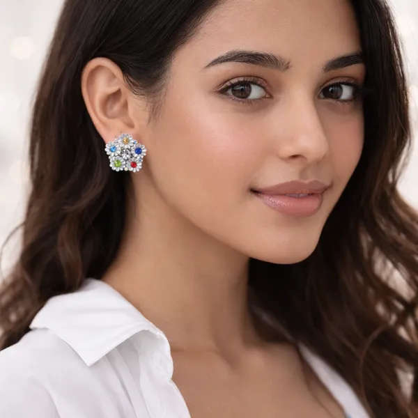 Multicolor_Elegant_Design_Alloy_Earrings_For_Women