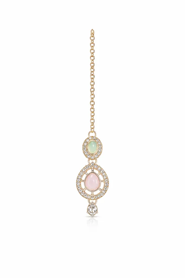 White_Elegant_Design_Alloy_Necklace_Set_For_Women