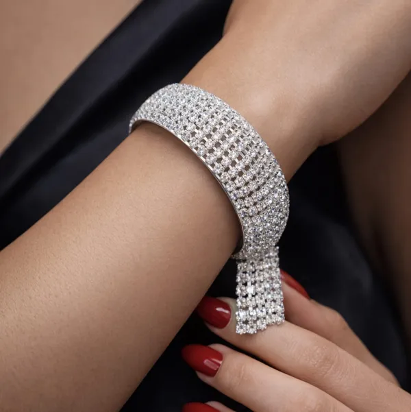 Javira_Luxury_Silver_Plated_Crystal_Cuff_Bracelet_for_Women_&_Girl_|_Adjustable_Rhinestone_Party_Wear_Kada_|_Bridal_&_Wedding_Statement_Bracelet