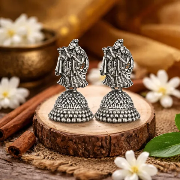 Premium_Silver_Earrings_16_pair_With_Black_Velvet_Jhumka_box_–_Traditional_&_Party_Wear_Collection