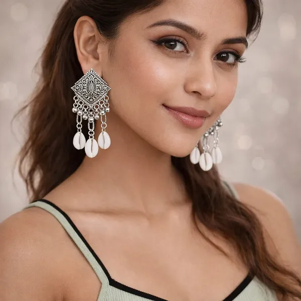 Premium_Silver_Earrings_16_pair_With_Black_Velvet_Jhumka_box_–_Traditional_&_Party_Wear_Collection