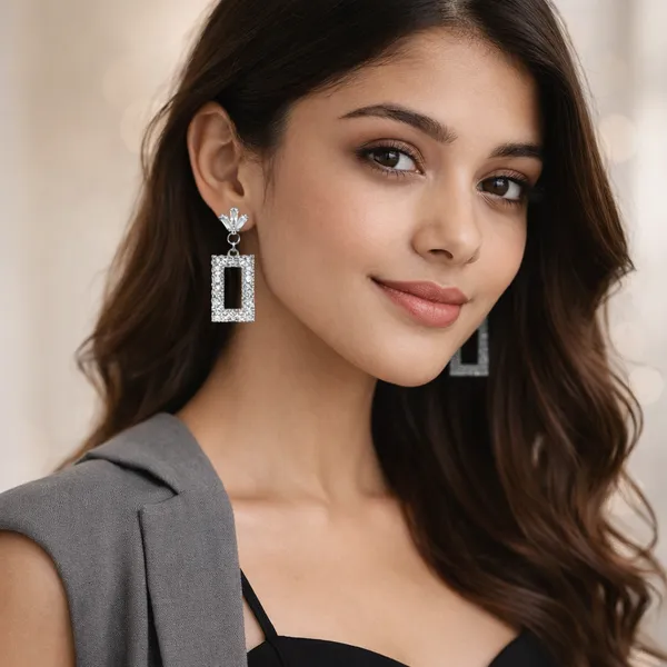 White_Elegant_Design_Alloy_Earrings_For_Women_Combo_Set_Pack_Of_2