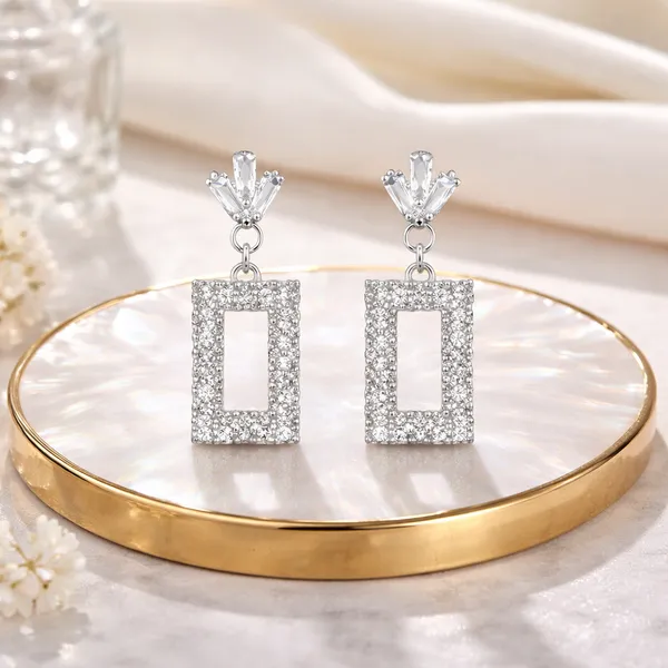 White_Elegant_Design_Alloy_Earrings_For_Women_Combo_Set_Pack_Of_2