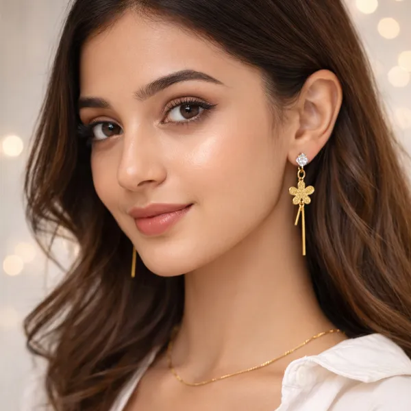 Gold_Elegant_Design_Alloy_Earrings_For_Women