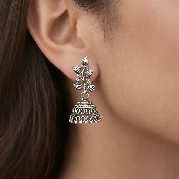 Silver_Elegant_Design_Alloy_Earrings_Set_Of_12_For_Women