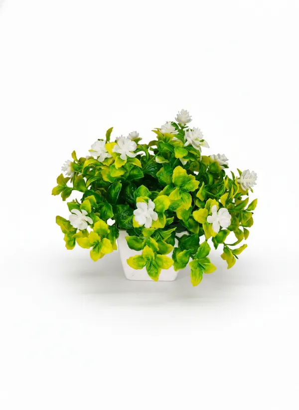 Yellow_And_Green_Premium_Artificial_Flower_Bonsai_Plant_With_Pot