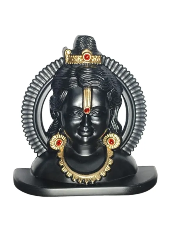 Black_Premium_Decorative_Ram_Statue