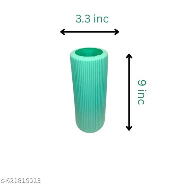 Green_Premium_Decorative_Plastic_Flower_Vase