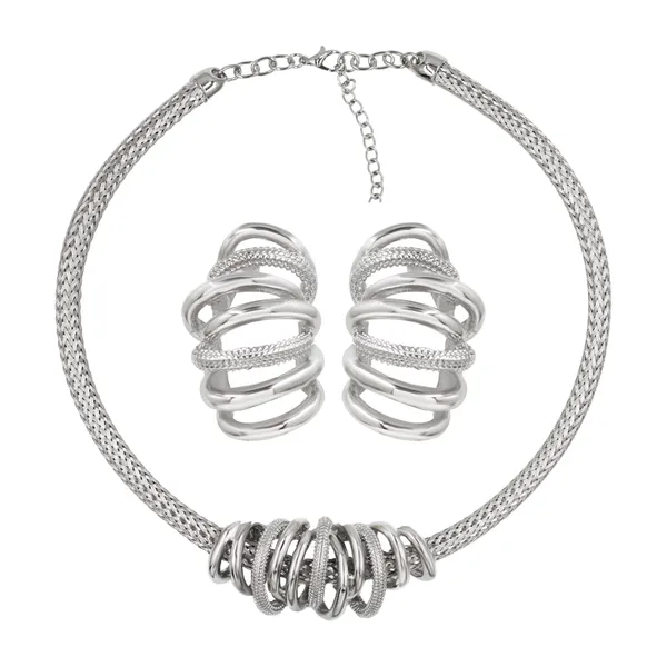 Silver_Aurelia_Textured_Loop_Elegance_Set_For_Women