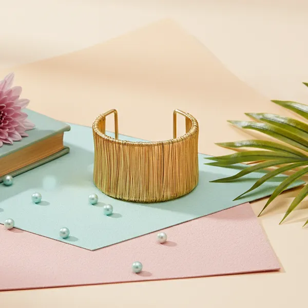Gold_Aurelia_Fringe_Luxe_Cuff_For_Women