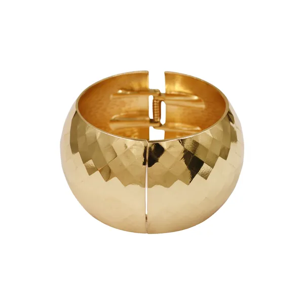 Gold_Radiant_Facet_Statement_Bangle_For_Women