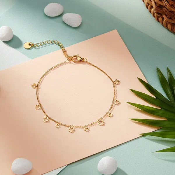 Gold_Celeste_Clover_Gold_Tone_Bracelet_For_Women