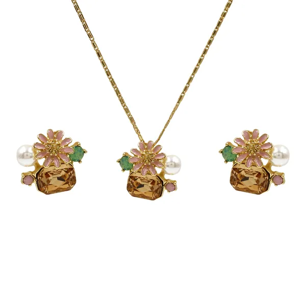 Multicolor_Brass_And_Mixed_Alloy_Necklace_For_Women