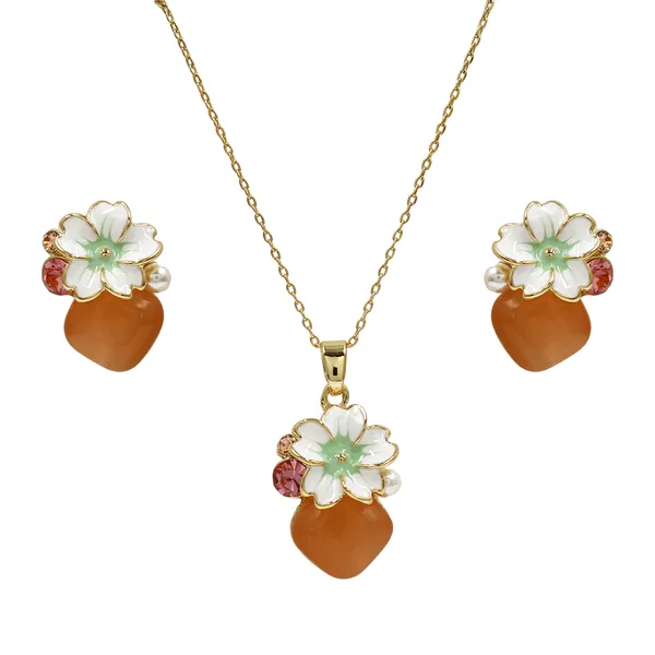 Multicolor_Brass_And_Mixed_Alloy_Necklace_For_Women