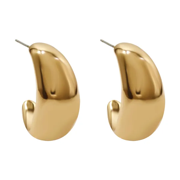 Gold_Elite_Gold_Tone_Statement_Hoops_For_Women