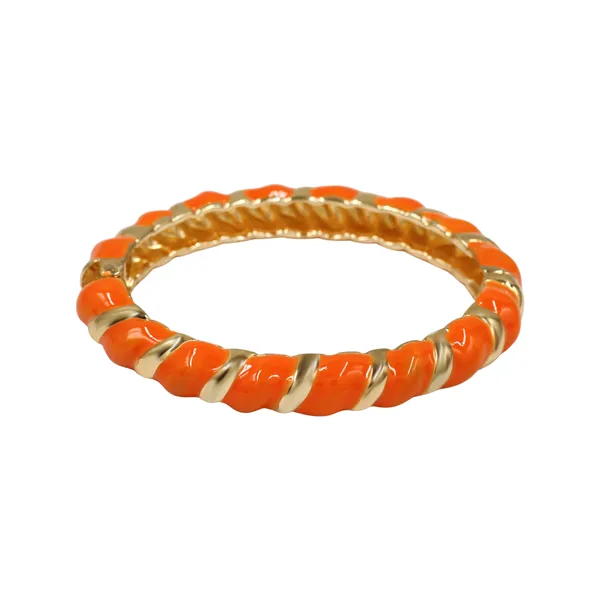 Orange_And_Gold_Flame_Radiance_Designer_Bangle_For_Women