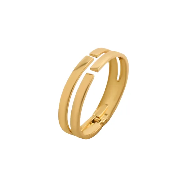 Gold_Modern_Grace_Twin_Band_Bangle_For_Women